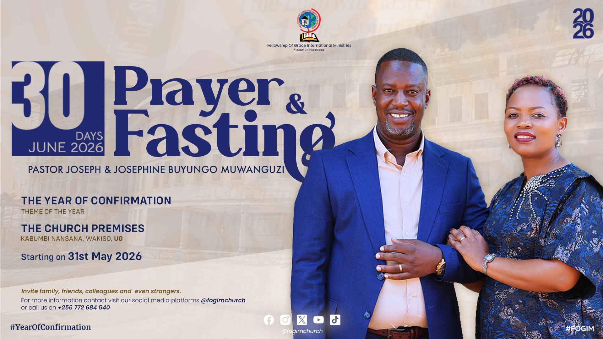 30 Days Of Prayer And Fasting